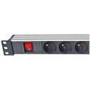 Openetics PDU regleta eléctrica profesional 8 tomas schuko con interruptor