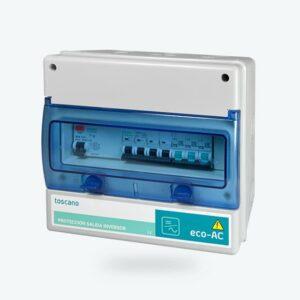 Cuadro Toscano 10003626 Proteccion salida inversor 3+N x 25A 30mA 400/230Vac trifasica transitorio 15kA