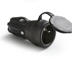 Famatel Base móvil tipo schuko IP54