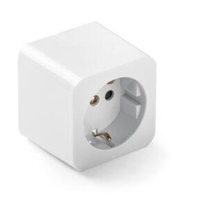 Famatel Base de superficie 16A con toma de tierra con portacontactos en porcelana