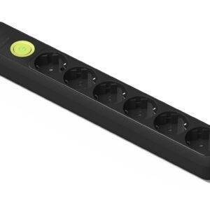 Famatel Base 6 tomas 16A con toma de tierra e interruptor y 1.5m de cable
