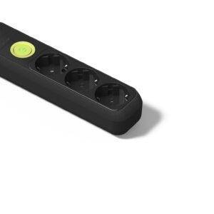 Famatel Base 3 tomas 16A con toma de tierra e interruptor y 1.5m de cable