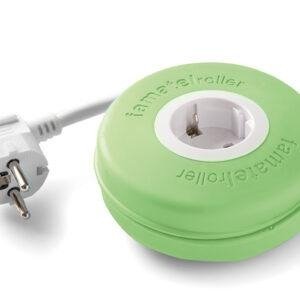 Famatel Roller 1 toma con toma de tierra y 2m. de cable