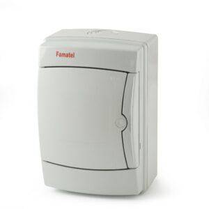 Famatel Armario de superficie 4 módulos 215x145x110 IP65