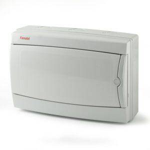 Famatel Armario de superficie 12 módulos 215x310x110 IP65