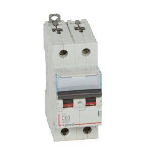 Legrand DX3 6/10 KA C 2P 63A