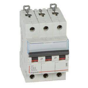 Legrand DX3 6/10 KA C 3P 63A