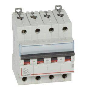 Legrand DX3 6/10 KA C 4P 40A