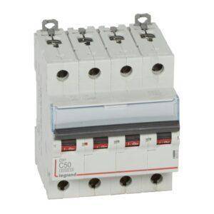 Legrand DX3 6/10 KA C 4P 50A