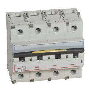 Legrand DX3 10/16kA C 4P 80A