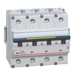 Legrand DX3 10/16kA C 4P 125A