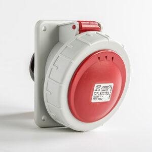 Base empotrar IP66-IP67 3P+N+T 400V 16A inclinada