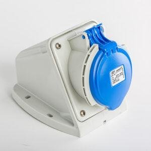 Base mural IP44 2P+T 230V 32A 6H