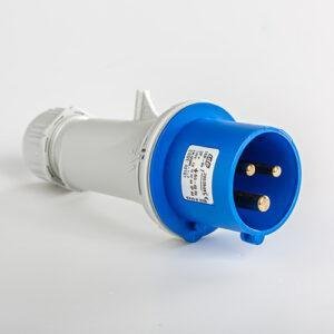 Clavija aérea IP44 2P+T 230V 16A 6H