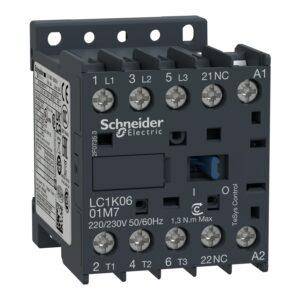 Contactor TeSys K 6A- 230 V CA LC1K0601P7