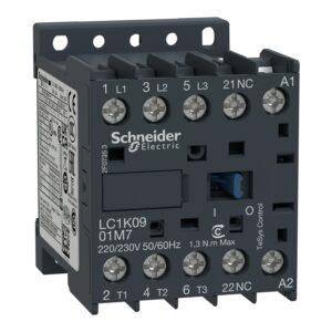 Contactor TeSys K 9A- 230 V CA LC1K0901P7