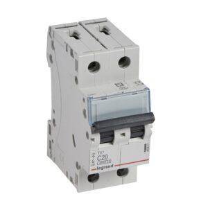 Legrand TX3 6KA C 2P 20A