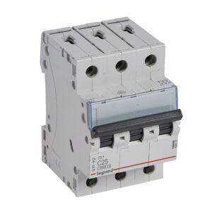 Legrand TX3 6KA C 3P 25A