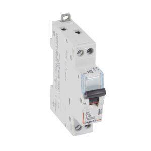 Legrand DX3 6/10KA P+N C6 1mod