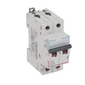 Legrand DX3 6/10 KA C P+N 16A