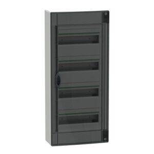 4 Filas de 13 Módulos Superficie Puerta Ahumada Envolvente modular PrismaSeT XS