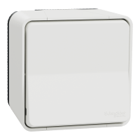 Schneider Mureva Styl Conmutador superficie IP55 Blanco MUR39021