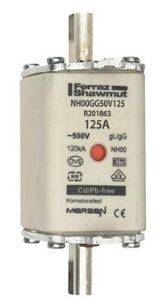 Fusible NH 00 125A 500V GG