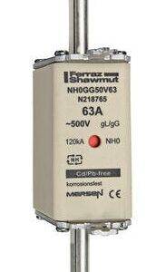 Fusible NH 0 63A 500V GG