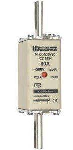 Fusible NH 0 80A 500V GG