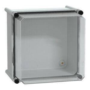 Schneider Caja poliester / transparente 27x27x23 IP65