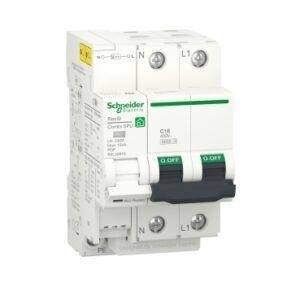 Schneider R9L20616 Resi9 Combi SPU 1PN C 16A