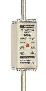 Fusible NH 1C 100A 500V GG
