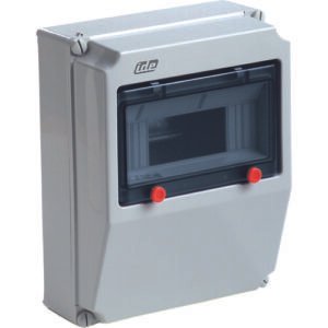 COFRET IP67 PARA TOMAS DE CORRIENTE 1x9 MÓDULOS