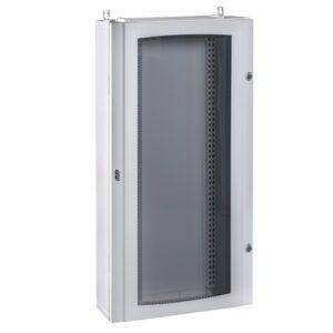 ARMARIO distrib. superficie IP65 PT (144-192 MOD.) CON BASTIDOR
