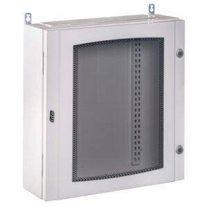 ARMARIO distrib. superficie IP65 PT (72-96 MOD.) CON BASTIDOR