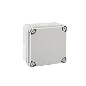 CAJA DE DERIVACIÓN IP65-IP67 113x113x68 LATERALES LISOS TAPA OPACA