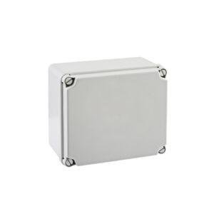 CAJA DE DERIVACIÓN IP65-IP67 155x179x100 LATERALES LISOS TAPA OPACA