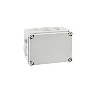 CAJA DE DERIVACIÓN IP65 133x180x80 CON CONOS TAPA OPACA