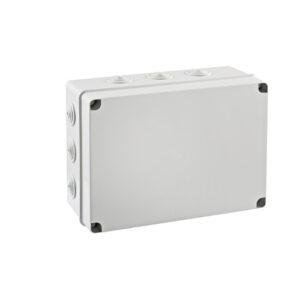 CAJA DE DERIVACIÓN IP65 253x342x132 CON CONOS TAPA OPACA