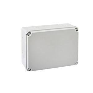 CAJA DE DERIVACIÓN IP65-IP67 185x246x100 ENTRADAS PRETROQUELADAS TAPA