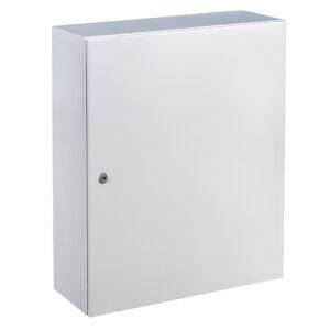 ARMARIO MURAL IP66 acero lam. 1000x1000x300 puerta opaca con placa