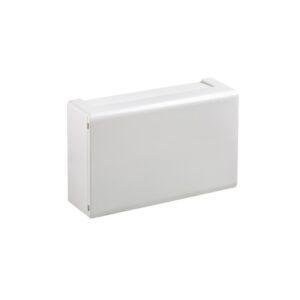 CAJA distrib. IP40 superficie 1x18 MÓDULOS puerta opaca