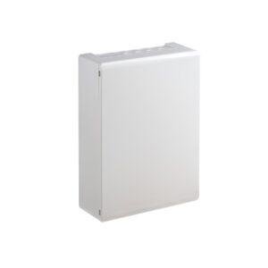 CAJA distrib. IP40 superficie 2x12 (24) MÓDULOS puerta opaca