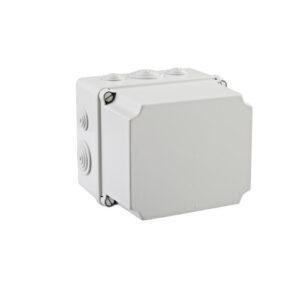 CAJA GUARDAMOTOR IP65 165x189x158 CON CONOS TAPA OPACA