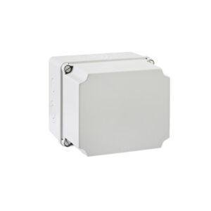 CAJA GUARDAMOTOR IP65-IP67 154x178x158 ENTRADAS PRETROQUELADAS TAPA