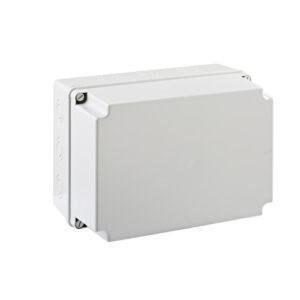 CAJA GUARDAMOTOR IP65-IP67 243x333x191 ENTRADAS PRETROQUELADAS TAPA