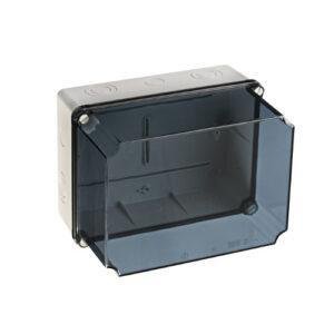 CAJA GUARDAMOTOR IP65-IP67 184x244x179 ENTRADAS PRETROQUELADAS tapa