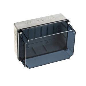 CAJA GUARDAMOTOR IP65-IP67 243x333x191 ENTRADAS PRETROQUELADAS tapa
