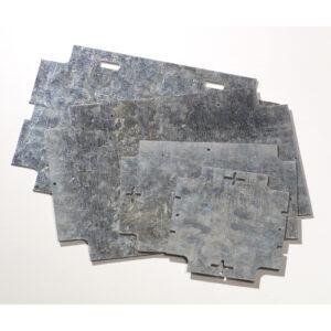 PLACA METÁLICA ALTA PARA CAJAS LIGHT TIPO 322
