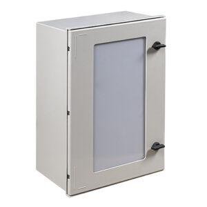ARMARIO MURAL IP66 poliéster 600x400x230 puerta transp.